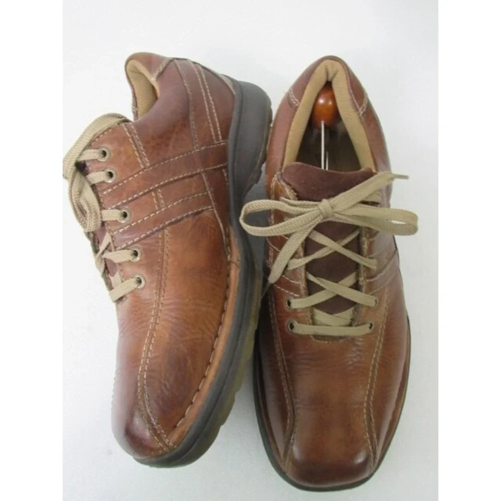 Eastland 1507‎ Shoes Men Bicycle Toe Brown Leather US Size 9D